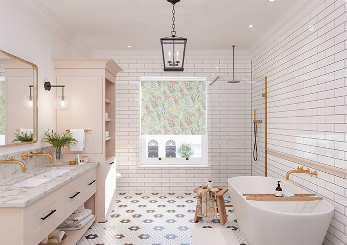 Watercolour Jungle, Glow - Twist&Fit Roller Blind - Image 8